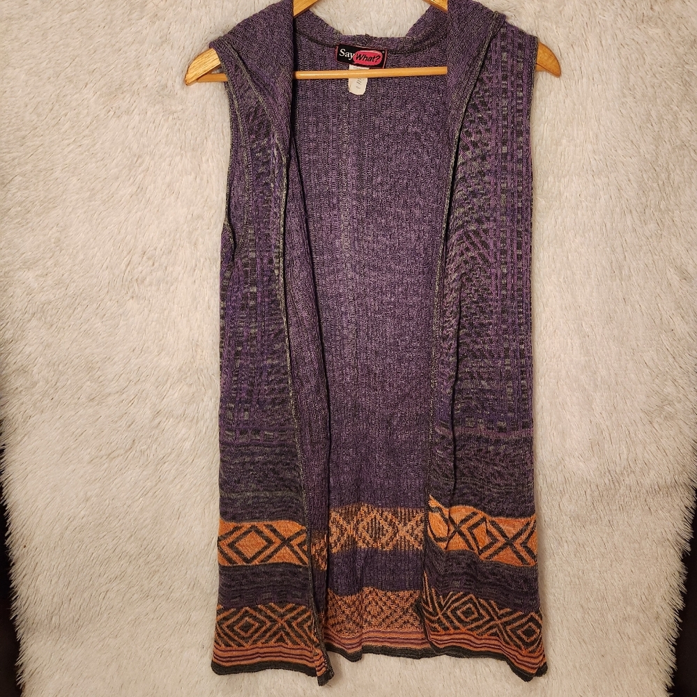 Say What? Sweater vest